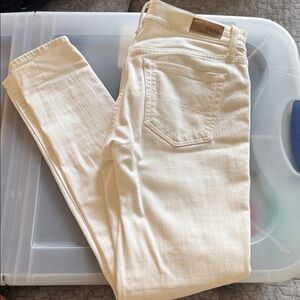 Polo by Ralph Lauren Women's Off-White Skinny Jeans